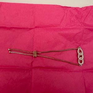 New Mary Kay Adjustable Gold Bracelet w/ Design